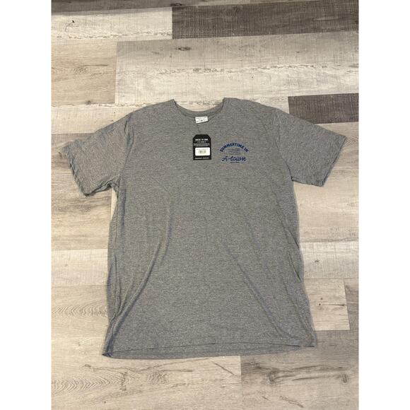 Where I'm From Shirt Mens 2XL Gray Summertime In A-town Atlanta Georgia BBQ USA - Picture 2 of 8